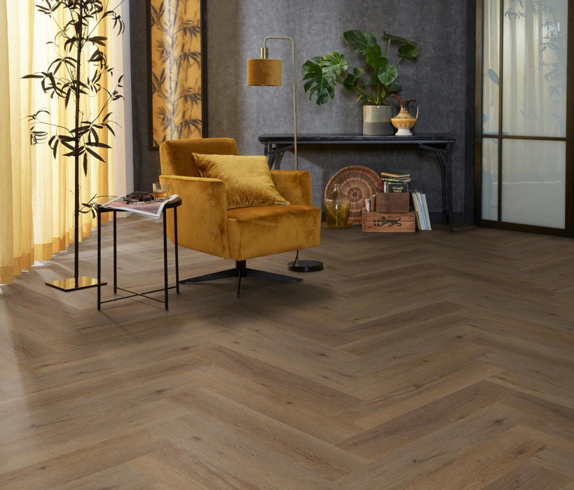 Ambiant Spigato Vivero Natural oak | Visgraat Lijm PVC