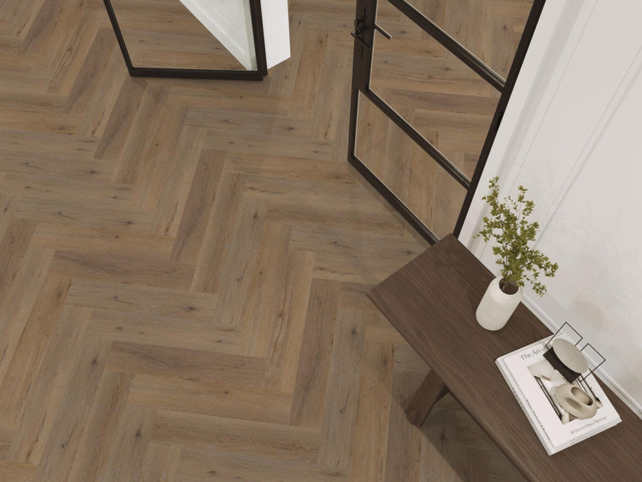 Ambiant Spigato Vivero Natural oak | Visgraat Lijm PVC