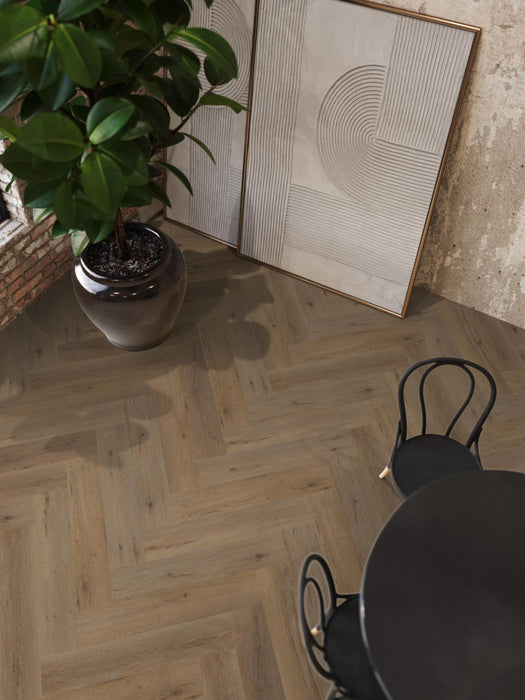Ambiant Spigato Vivero Natural oak | Visgraat Lijm PVC