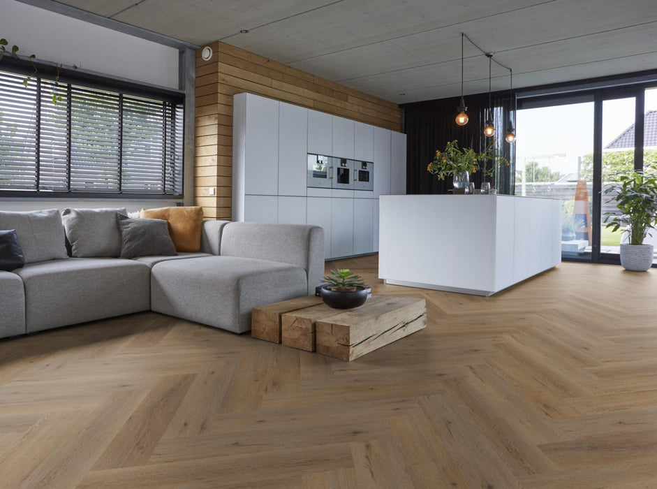 Ambiant Spigato Vivero Natural oak | Visgraat Klik PVC