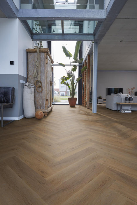 Ambiant Spigato Vivero Natural oak | Visgraat Lijm PVC