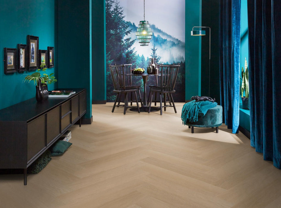 Ambiant Spigato Estino Natural oak | Visgraat Lijm PVC