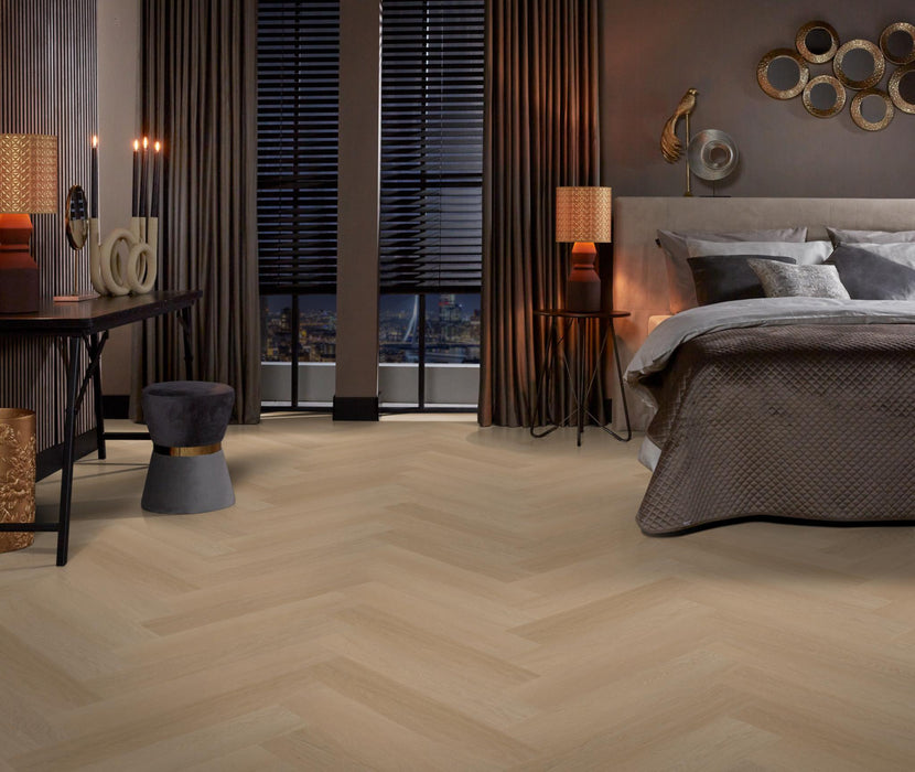 Ambiant Spigato Estino Natural oak | Visgraat Lijm PVC