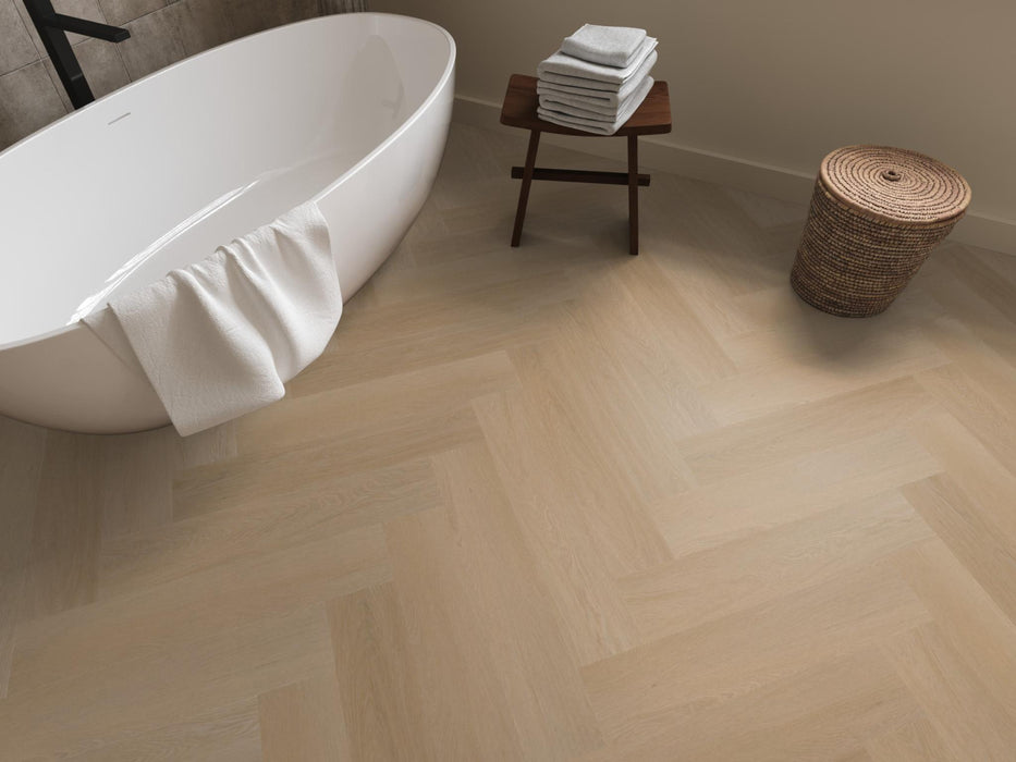 Ambiant Spigato Estino Natural oak | Visgraat Lijm PVC