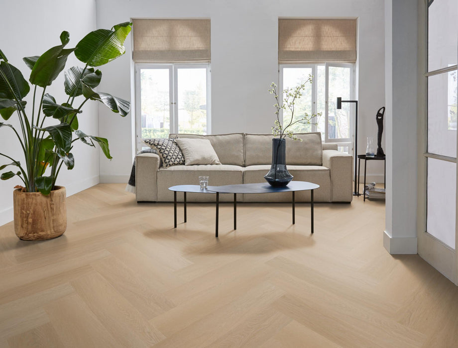Ambiant Spigato Estino Natural oak | Visgraat Lijm PVC