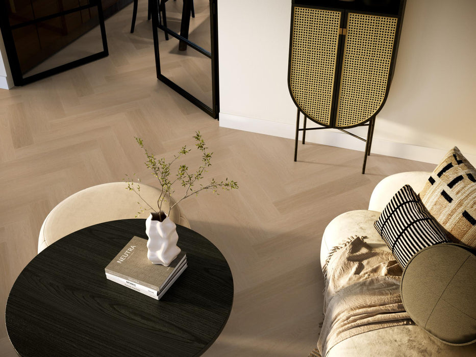 Ambiant Spigato Estino Dark oak | Visgraat Lijm PVC