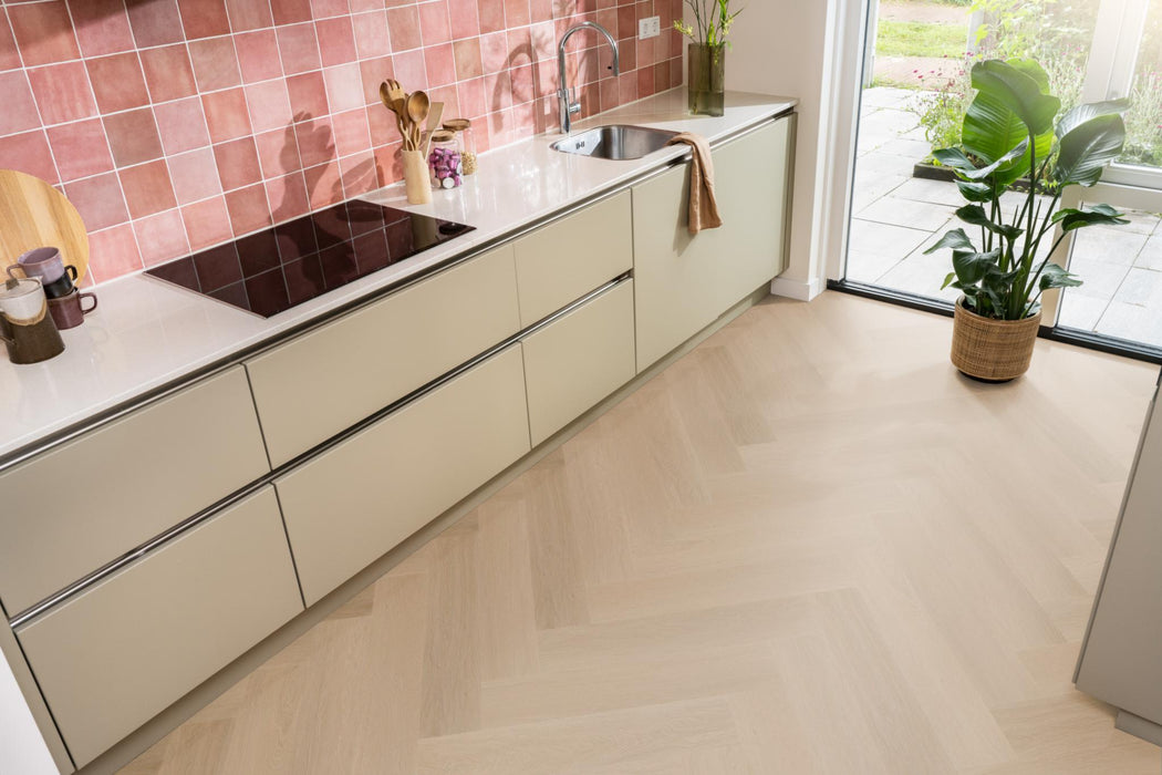 Ambiant Spigato Estino Dark oak | Visgraat Lijm PVC