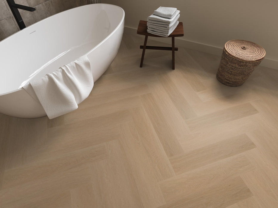 Ambiant Spigato Estino Dark oak | Visgraat Lijm PVC