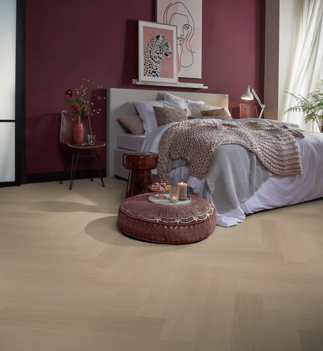 Ambiant Spigato Estino Smoky | Visgraat Lijm PVC