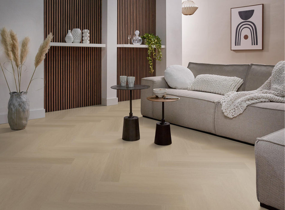 Ambiant Spigato Estino Smoky | Visgraat Lijm PVC