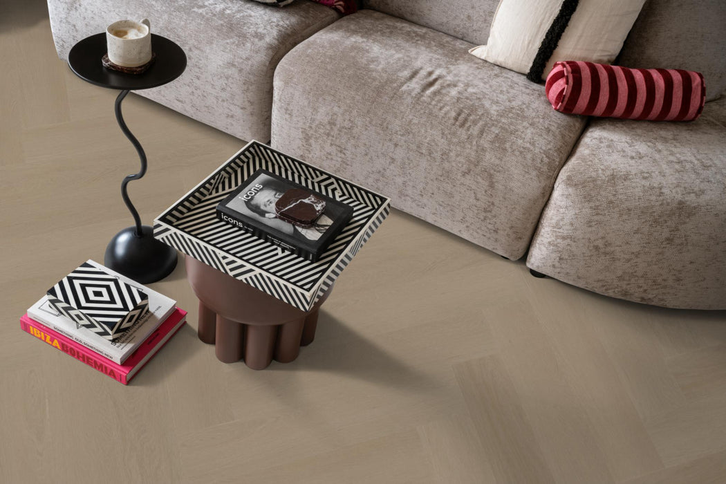 Ambiant Spigato Estino Smoky | Visgraat Lijm PVC