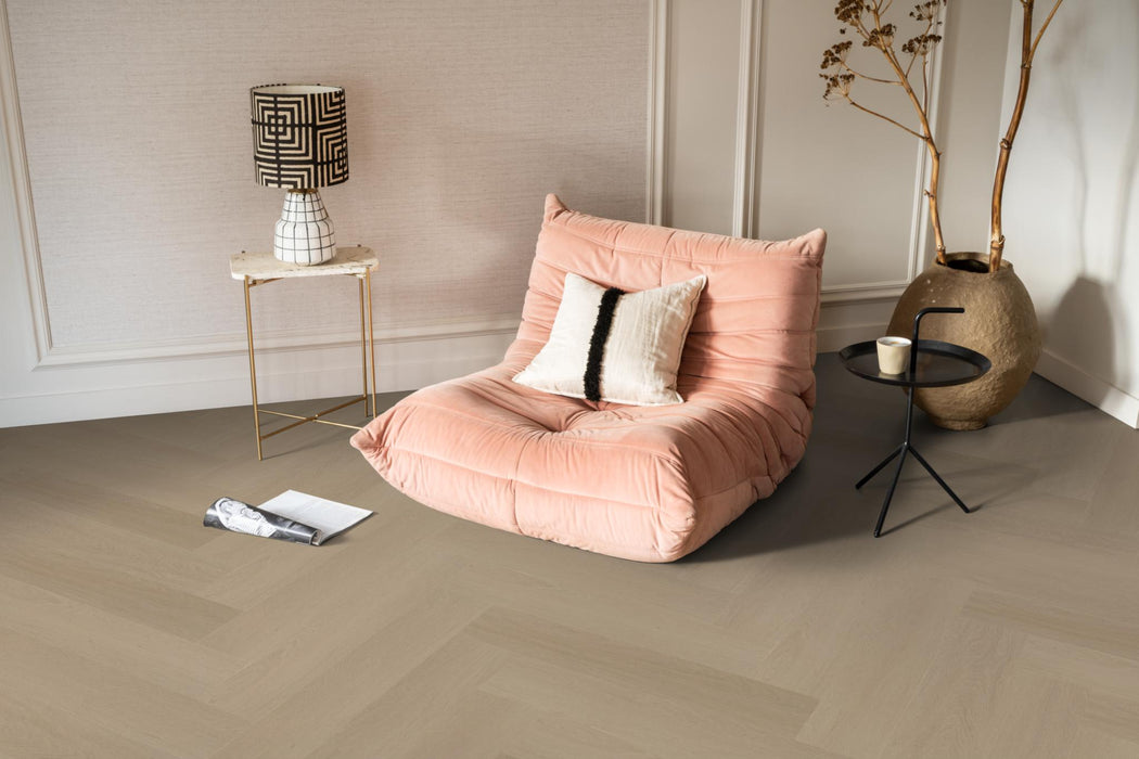 Ambiant Spigato Estino Smoky | Visgraat Lijm PVC
