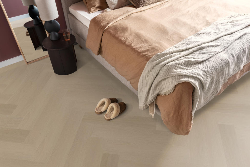 Ambiant Spigato Estino Smoky | Visgraat Lijm PVC