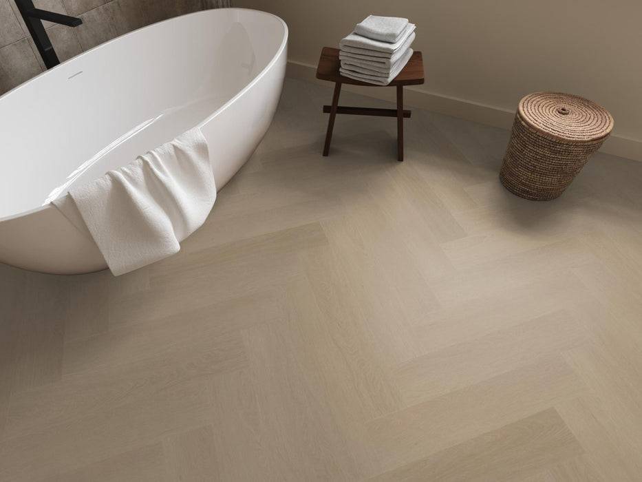 Ambiant Spigato Estino Smoky | Visgraat Lijm PVC
