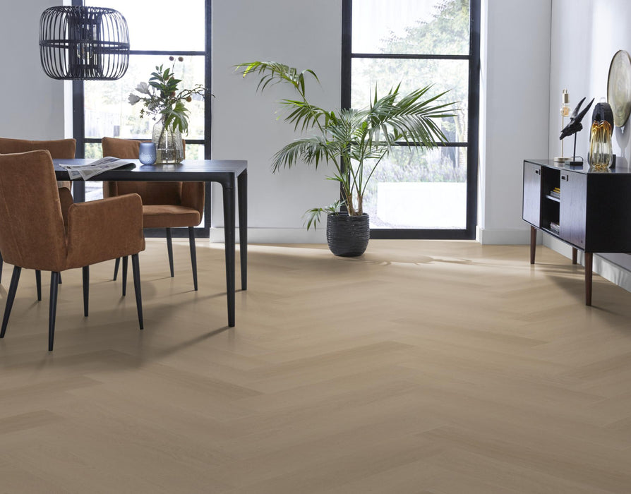 Ambiant Spigato Estino Smoky | Visgraat Lijm PVC