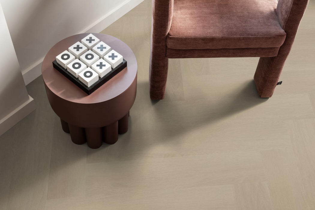 Ambiant Spigato Estino Beige | Visgraat Lijm PVC