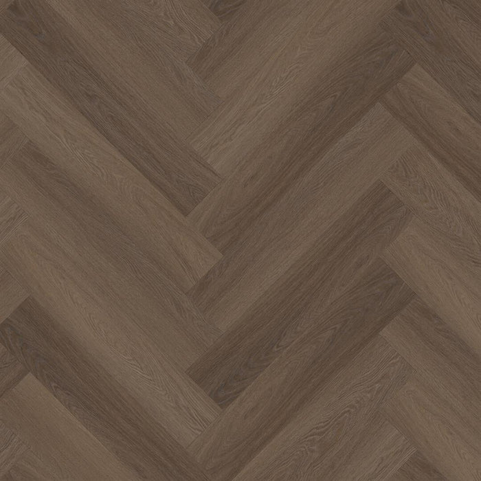 Ambiant Spigato Estino Brown | Visgraat Lijm PVC