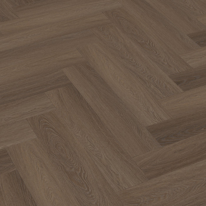 Ambiant Spigato Estino Brown | Visgraat Lijm PVC