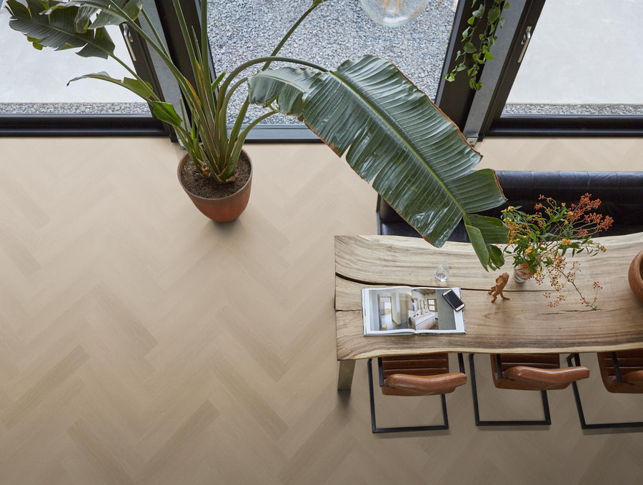 FloorLife YUP Fulham Smoky - Visgraat Click PVC