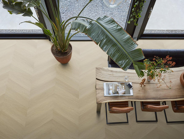 FloorLife YUP Fulham Natural oak - Hongaarse punt Plak PVC