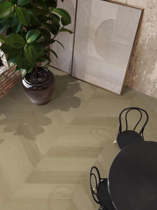 FloorLife YUP Fulham Warm oak - Hongaarse punt Plak PVC