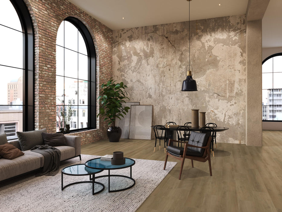 FloorLife Greenwich Dark oak - Dryback Plak PVC