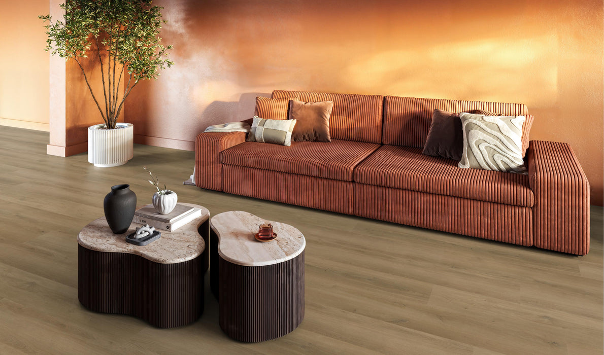 FloorLife Greenwich Dark oak - Plank Click PVC