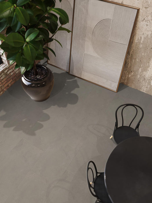 FloorLife Stanmore Warm grey - Tegel 45 x 90 Plak PVC Dryback