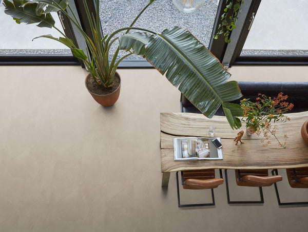 FloorLife Stanmore Warm beige - Tegel 45 x 90 Plak PVC Dryback