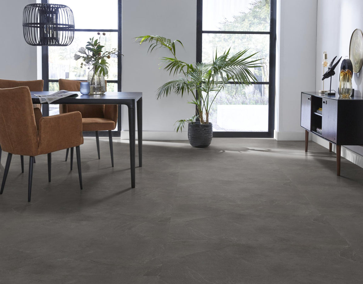 Ambiant Noveno Dark grey | Tegel 45 x 90 Plak PVC dryback