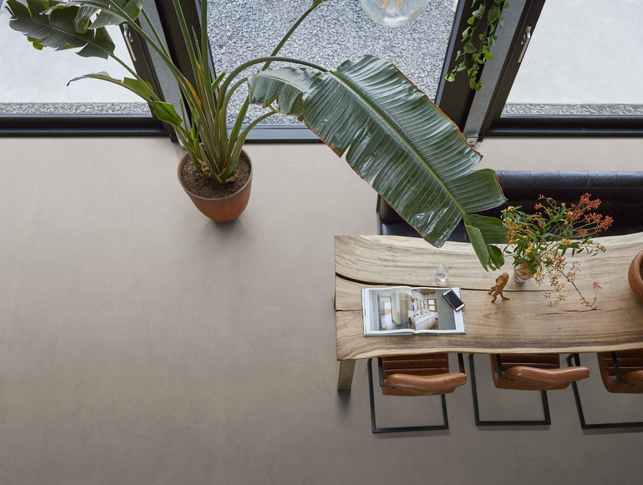 FloorLife Stanmore XL Warm grey - Tegel 90 x 90 Plak PVC Dryback