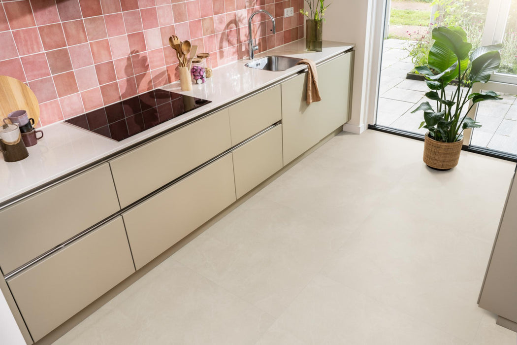 Ambiant Noveno Beige | Tegel 45 x 90 Plak PVC dryback