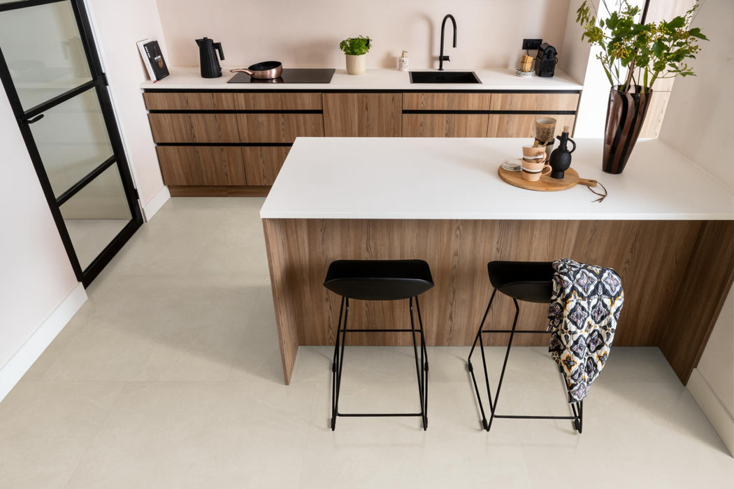 Ambiant Noveno Beige | Tegel 45 x 90 Plak PVC dryback