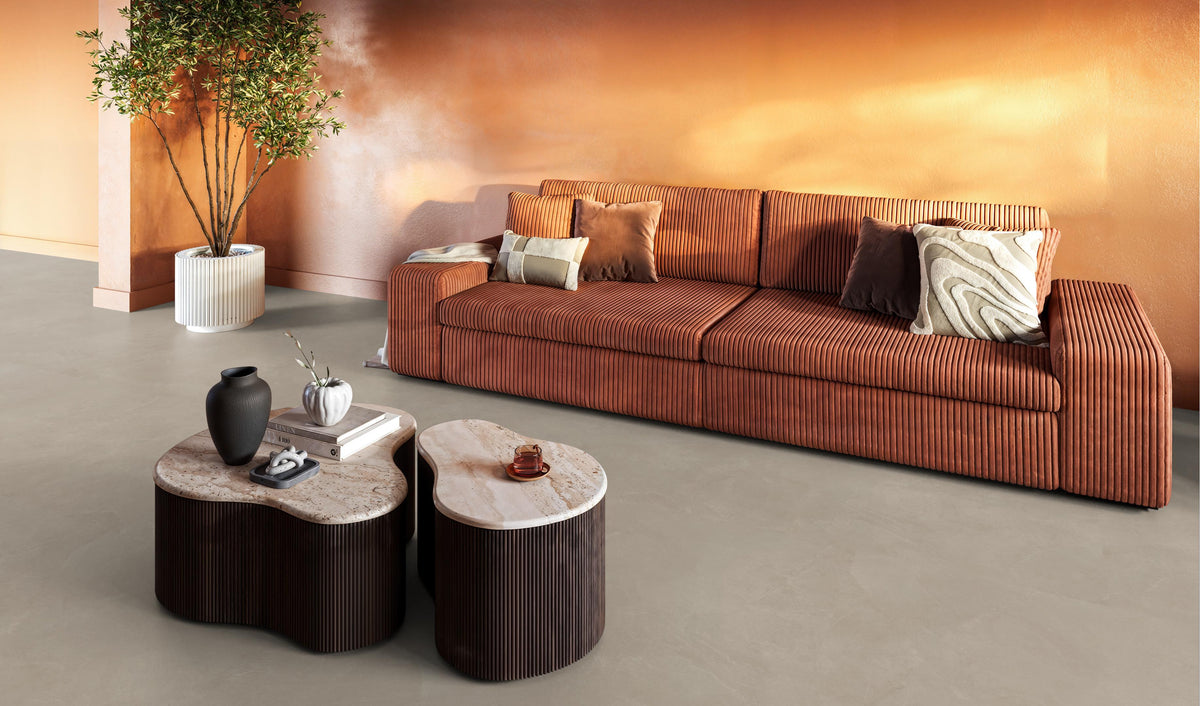 FloorLife Stanmore Warm beige - Tegel 90 x 45 Click PVC