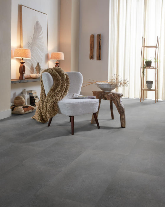 Ambiant Sarino Dark grey | Tegel 45 x 90 Plak PVC dryback
