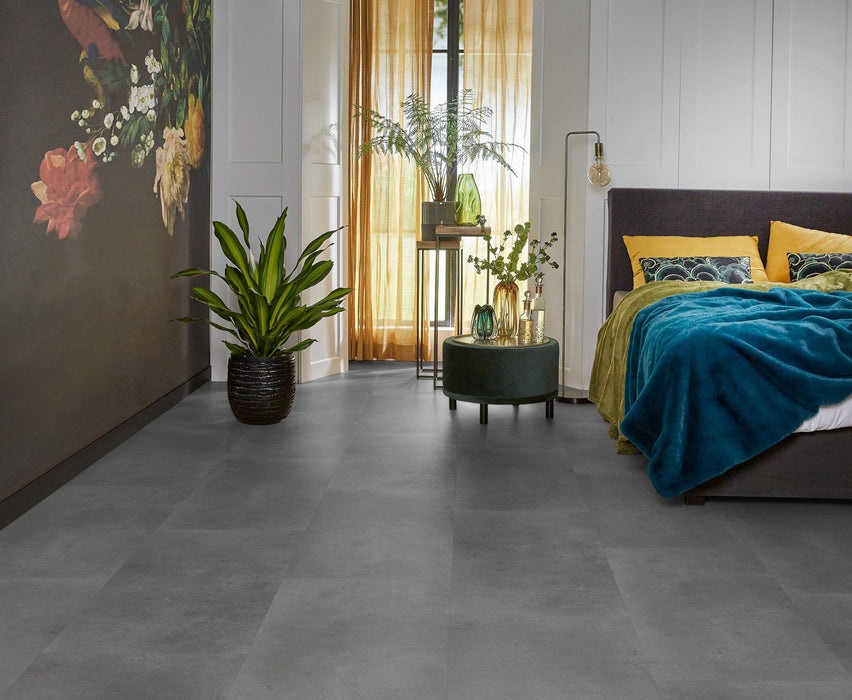 Ambiant Sarino Dark grey | Tegel 45 x 90 Plak PVC dryback