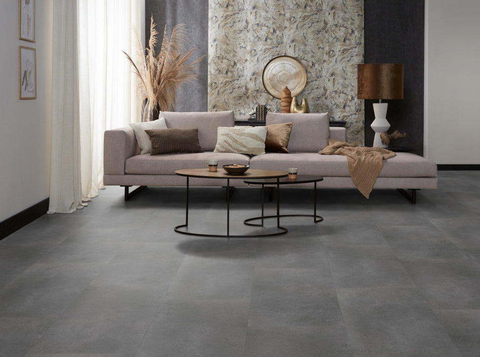 Ambiant Sarino Dark grey | Tegel 45 x 90 Plak PVC dryback