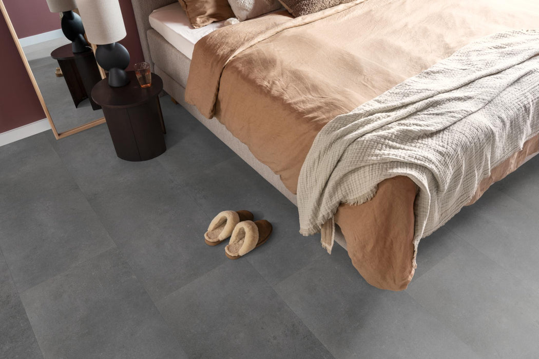 Ambiant Sarino Dark grey | Tegel 45 x 90 Plak PVC dryback
