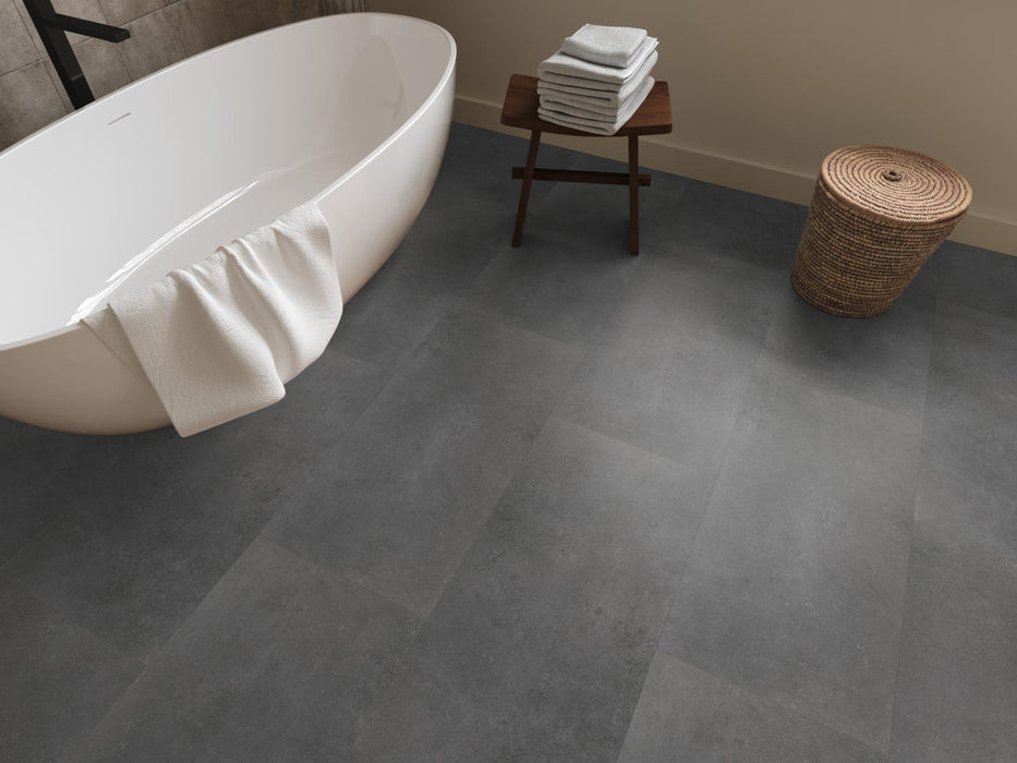 Ambiant Sarino Dark grey | Tegel 45 x 90 Plak PVC dryback