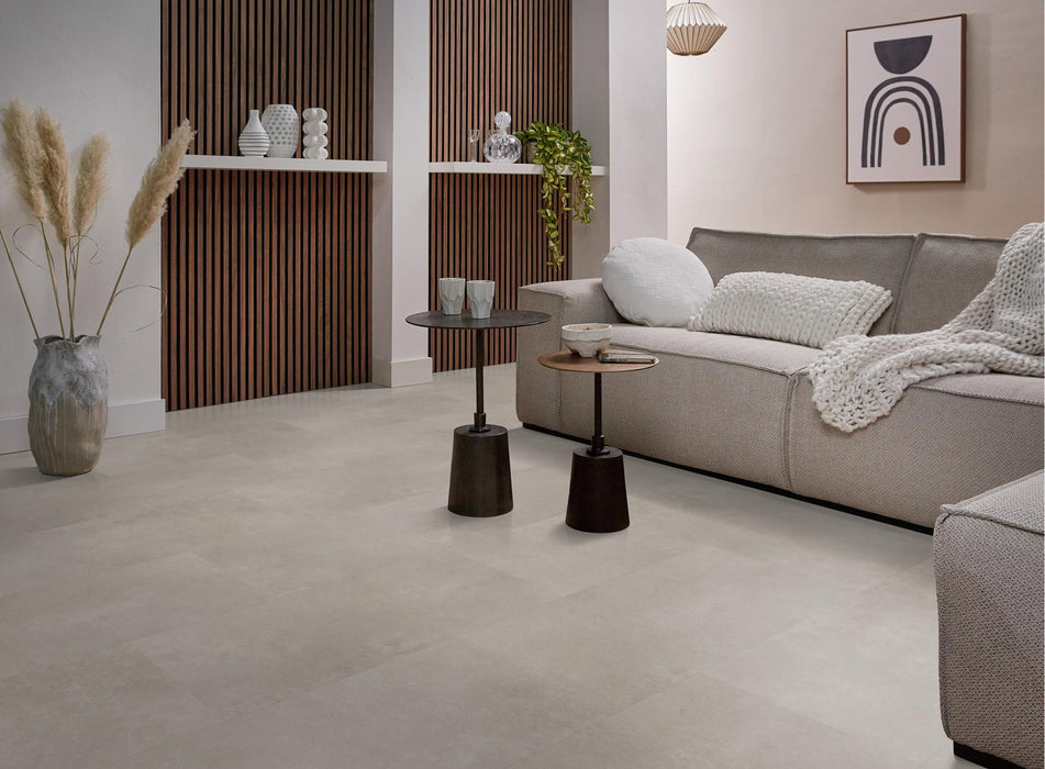 Ambiant Sarino Light grey | Tegel 45 x 90 Plak PVC dryback