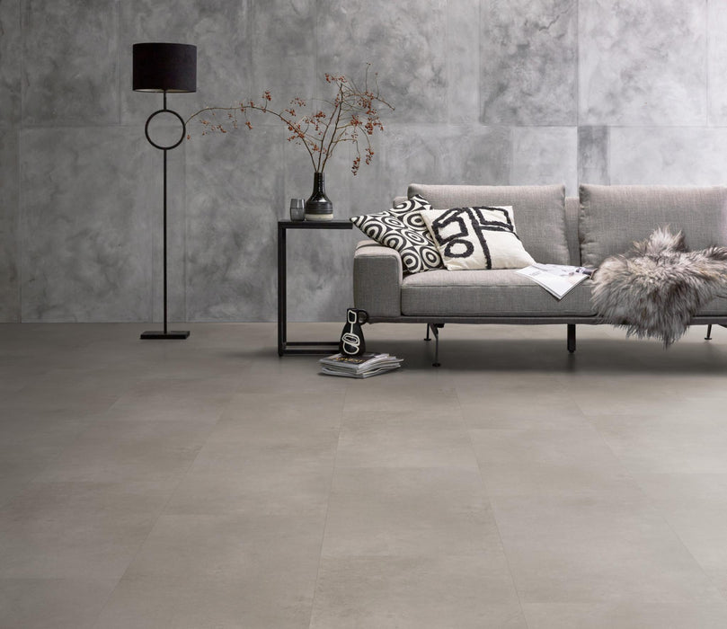 Ambiant Sarino Light grey | Tegel 45 x 90 Plak PVC dryback