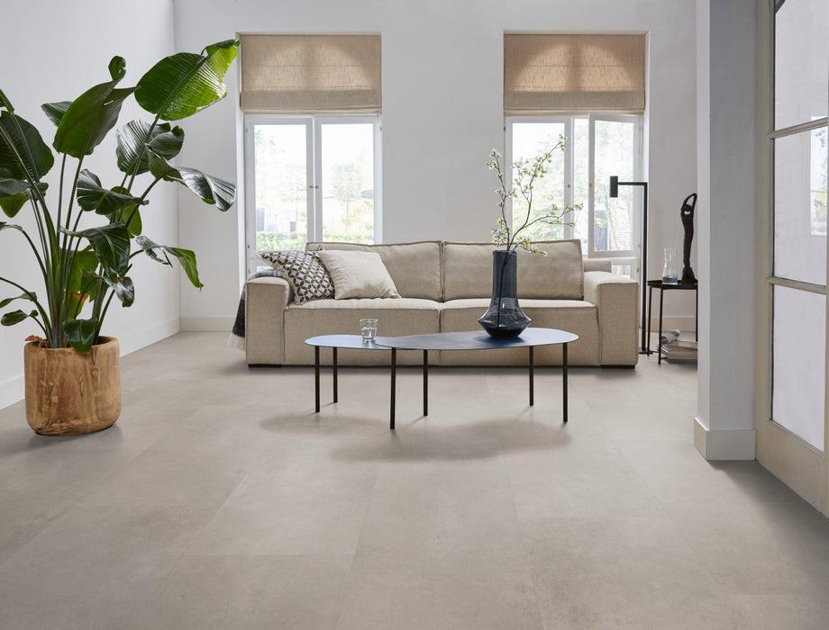 Ambiant Sarino Light grey | Tegel 45 x 90 Plak PVC dryback
