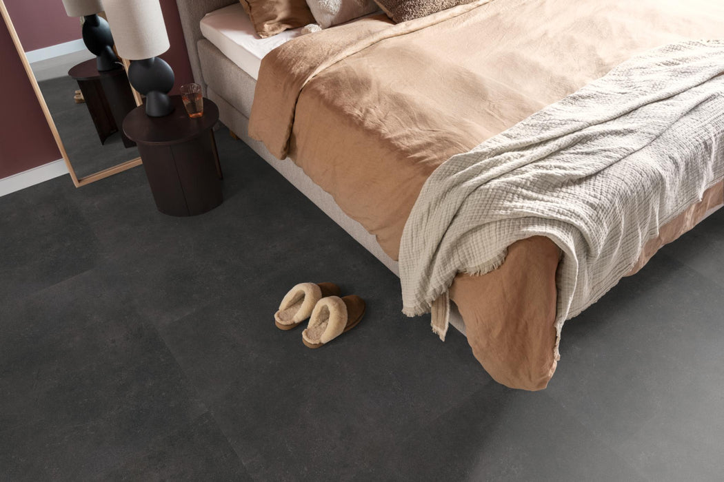 Ambiant Sarino XL Anthracite | Tegel 90 x 90 Plak PVC dryback