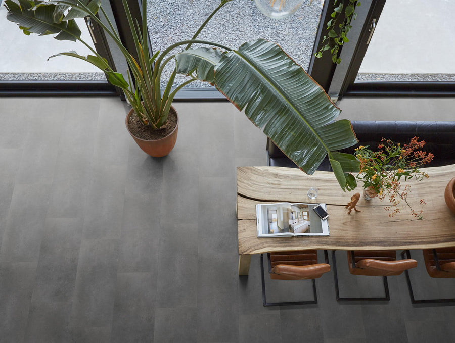 FloorLife Southwark Dark grey - Tegel 90 x 45 Click PVC
