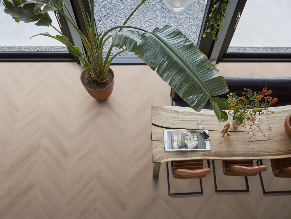 FloorLife YUP Merton Dark oak - Visgraat Click PVC
