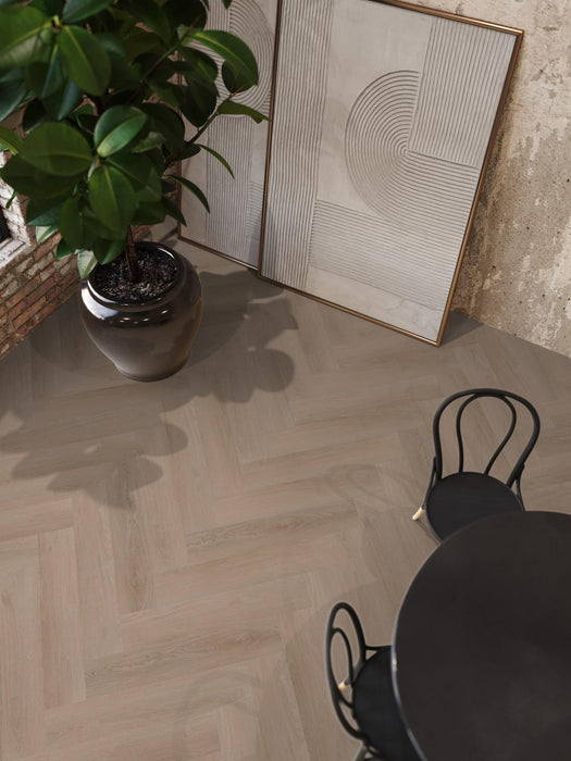 FloorLife YUP Merton Dark oak - Visgraat Click PVC