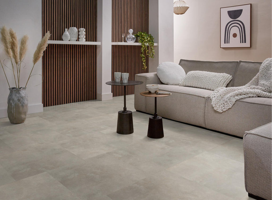 Ambiant Ceramo XL Beige | Tegel 80 x 40 Klik PVC