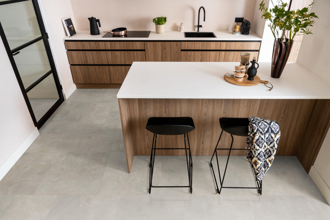 Ambiant Ceramo XL Beige | Tegel 80 x 40 Klik PVC