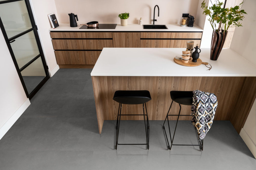Ambiant Ceramo XL Anthracite | Tegel 80 x 40 Klik PVC