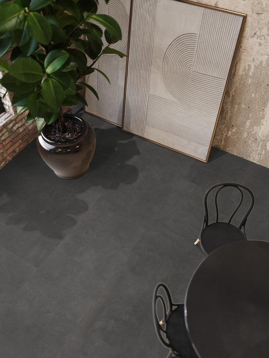 FloorLife Victoria XL Anthracite - Tegel 80 x 40 Click PVC